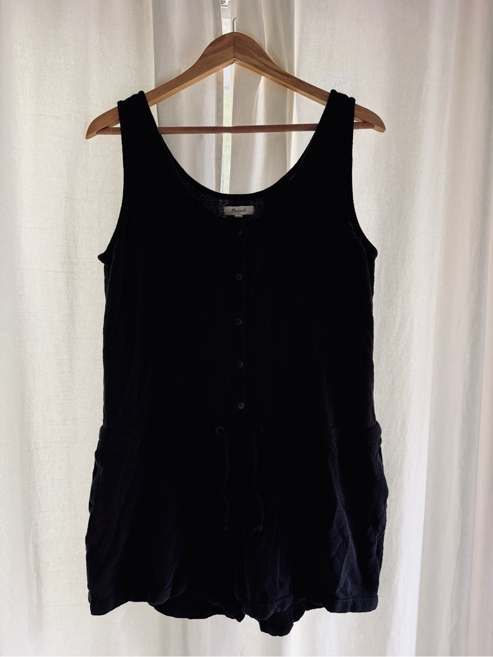Madewell Black Romper